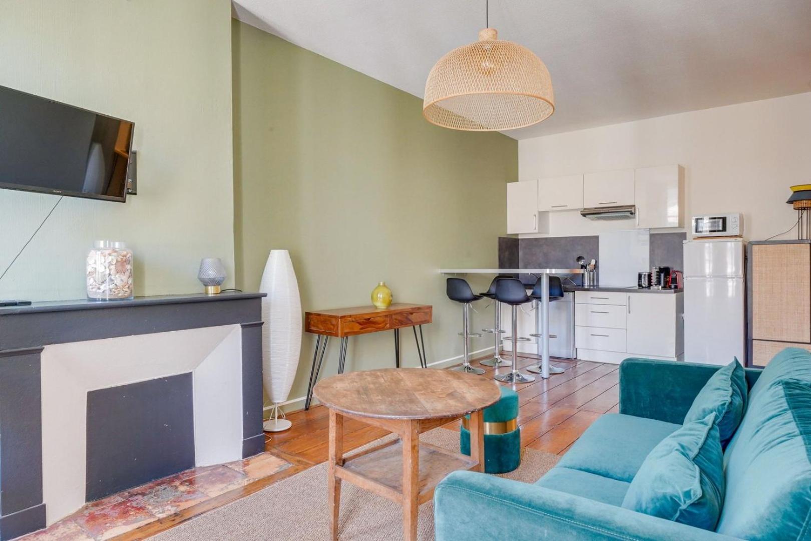Charming Apartment In The Heart Of Bordeaux Buitenkant foto